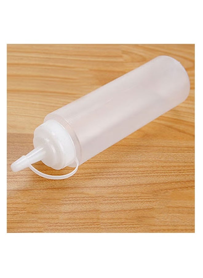 White Sauce Bottle - 24 Oz (650 ml) - Professional Kitchen Essential,Plastic Squeezer Bottle - Image 2